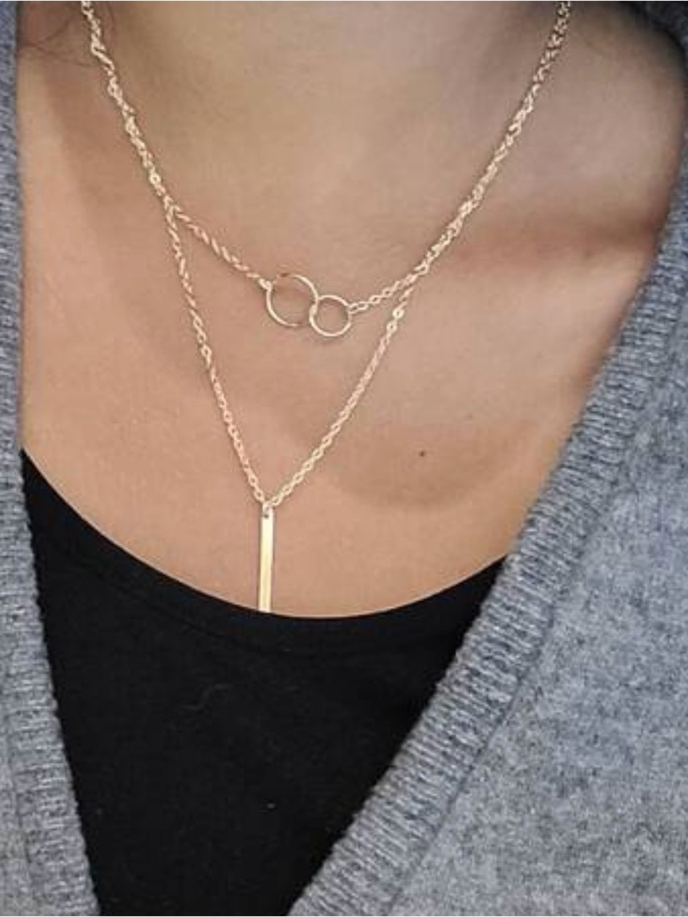 Silver necklace